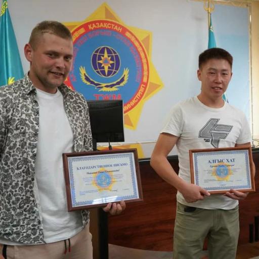 Данил Журавлев и Жамбыл Жаманшалов
